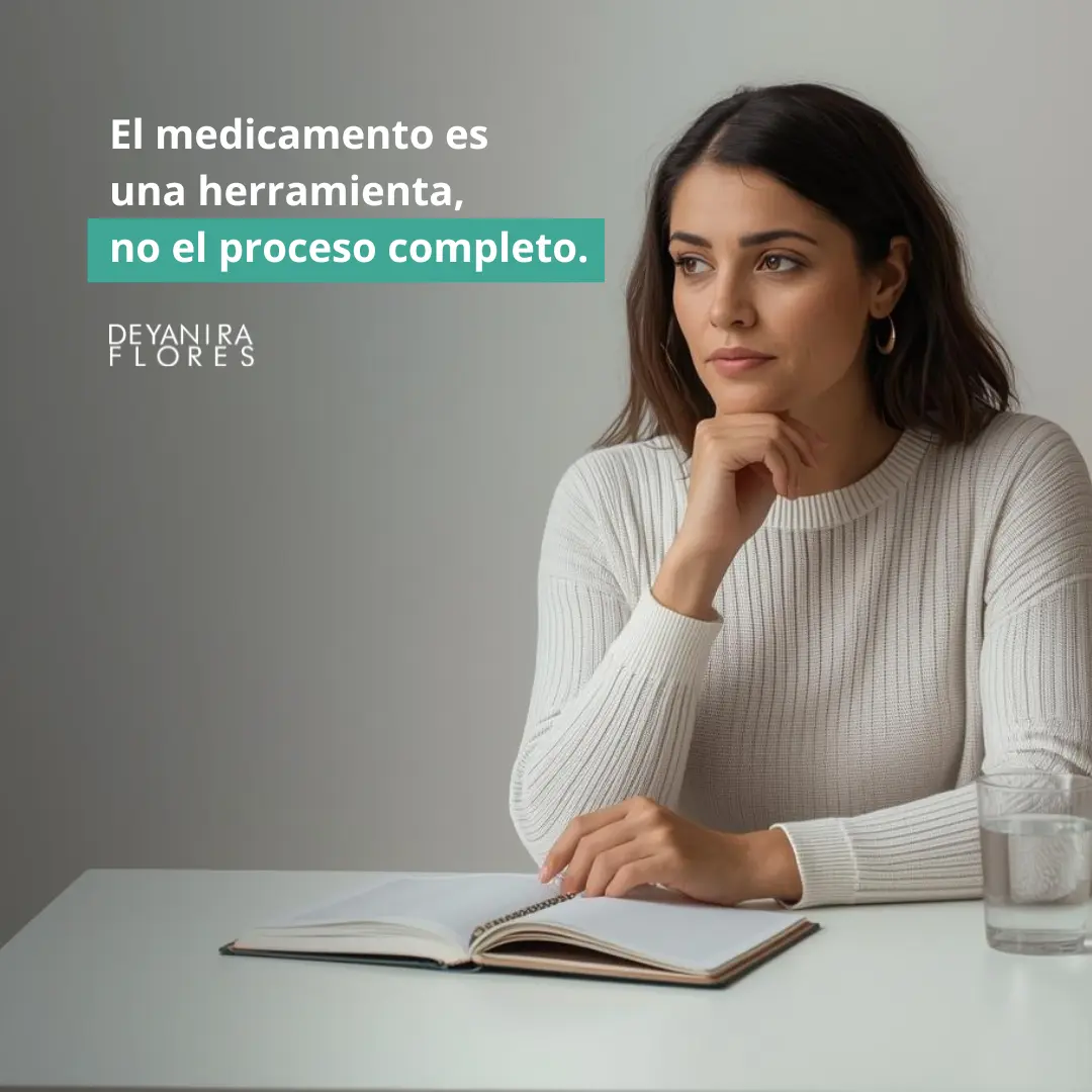 El medicamento es una herramienta, no el proceso completo
