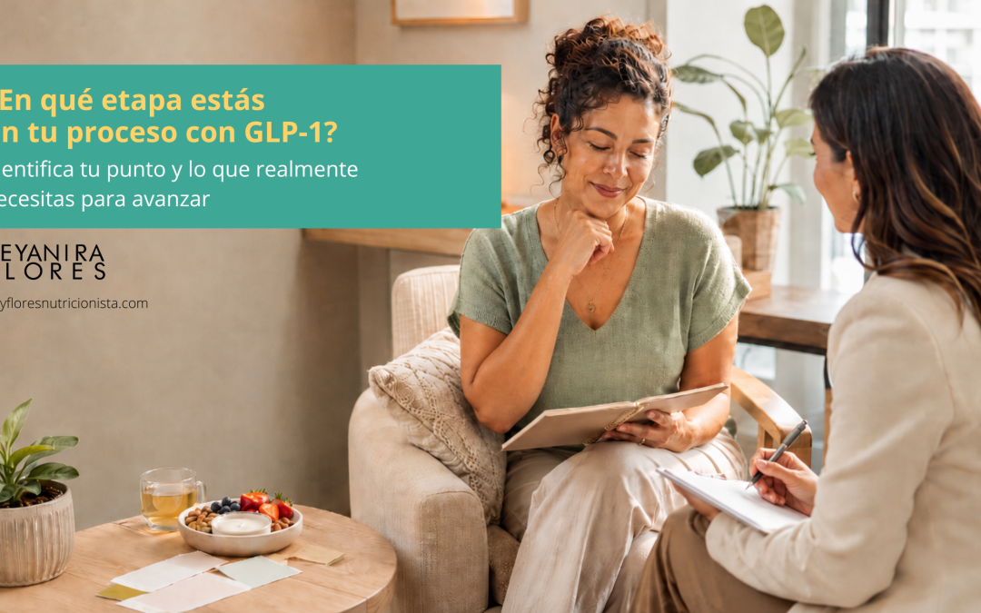 ¿En qué etapa estás en tu proceso con GLP-1? Identifica tu punto y lo que realmente necesitas para avanzar
